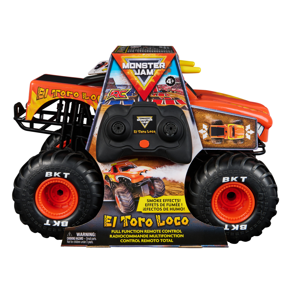 Monster Jam RC 1:15 Scale El Toro Loco Remote Control Truck