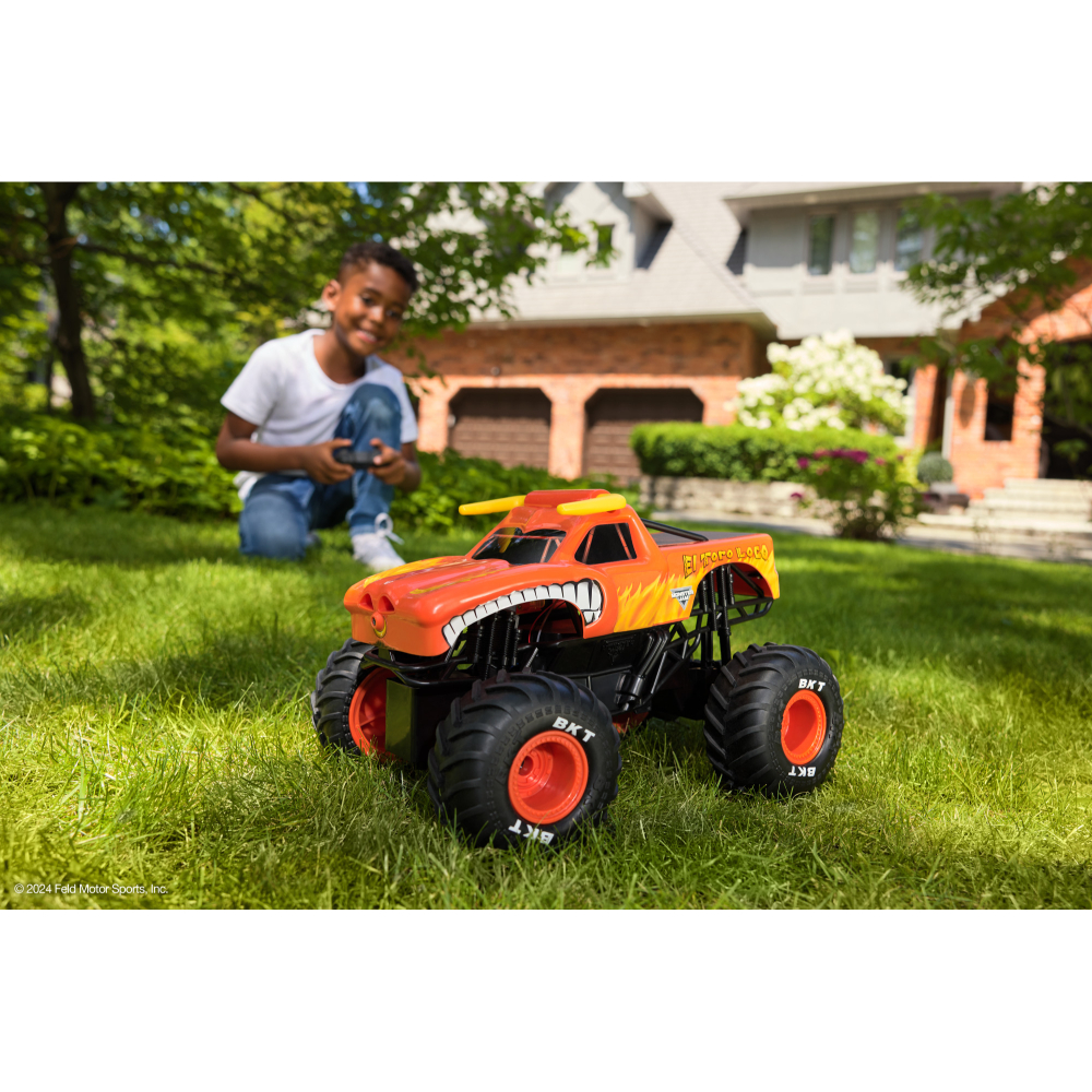 Monster Jam RC 1:15 Scale El Toro Loco Remote Control Truck