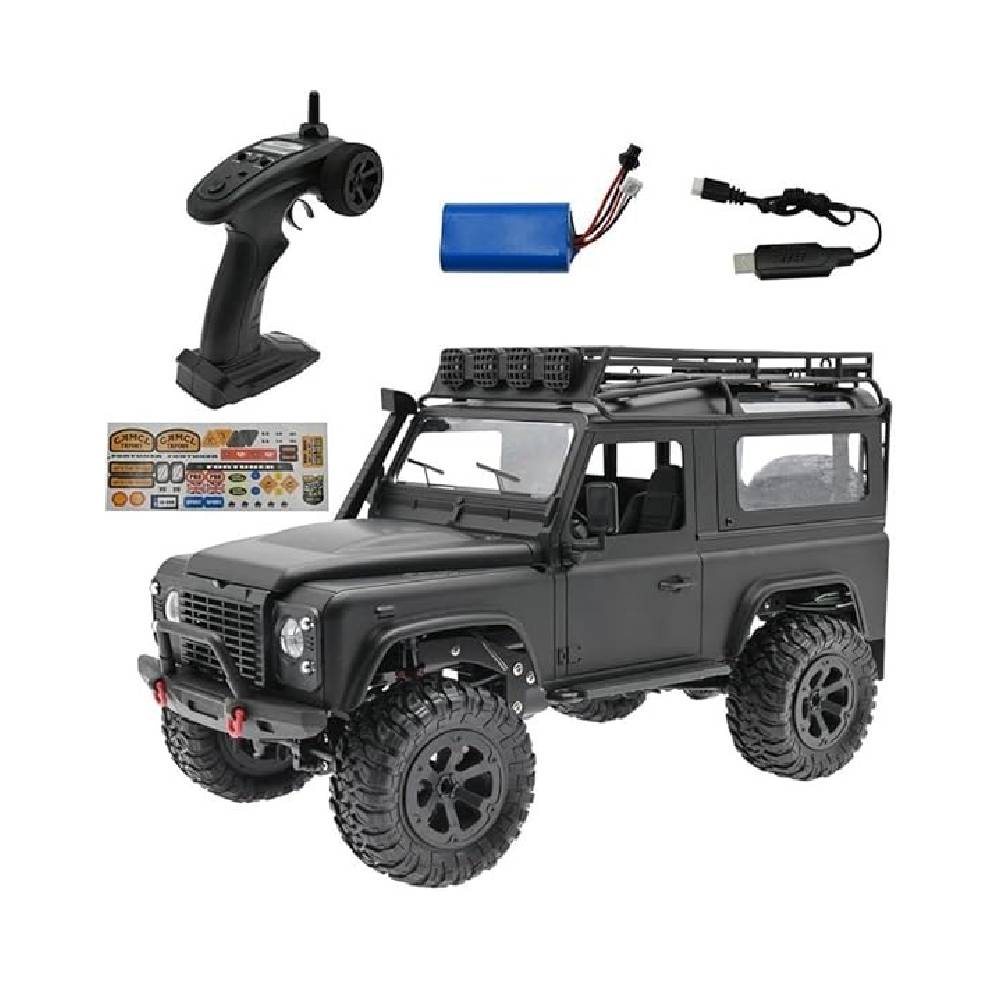 MyToys FY003-5A 2.4G Full Scale 4WD Climbing Car – Upgraded Lighting, Off-Road RC Jeep, Remote Control Rock Crawler