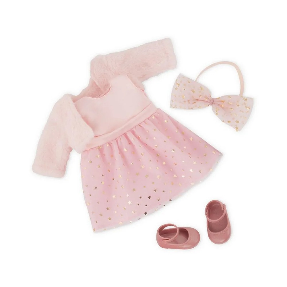 Our Generation - Doll with Pink Holiday Dress, Miranda