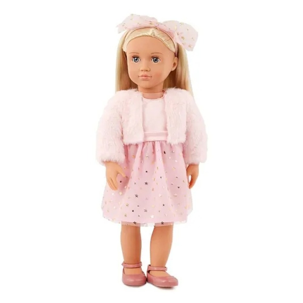 Our Generation - Doll with Pink Holiday Dress, Miranda