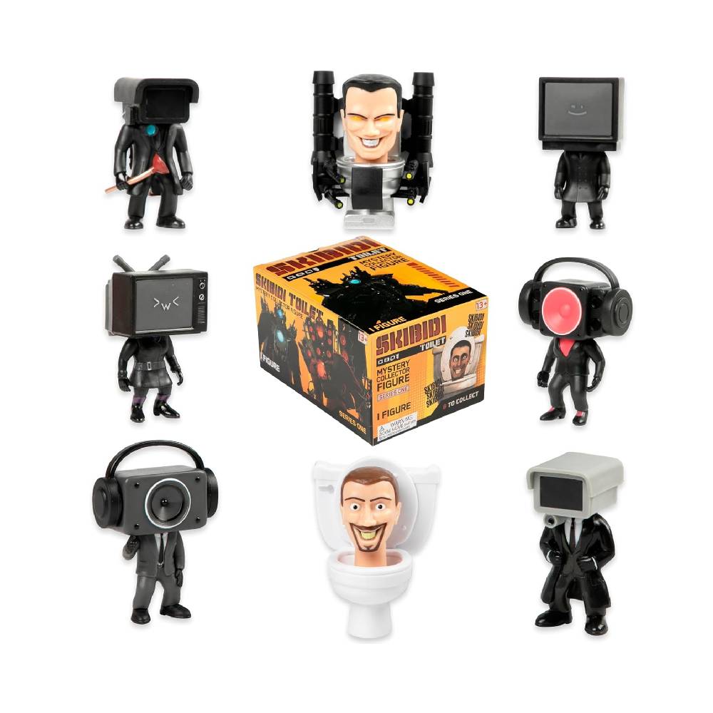 Series 1 | Skibidi Toilet Mystery Figure Collector Set – Collectible Action Figures & Surprises