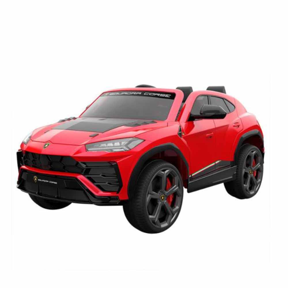 VIP STARS - Lamborghini Electric Car, Black/ Red