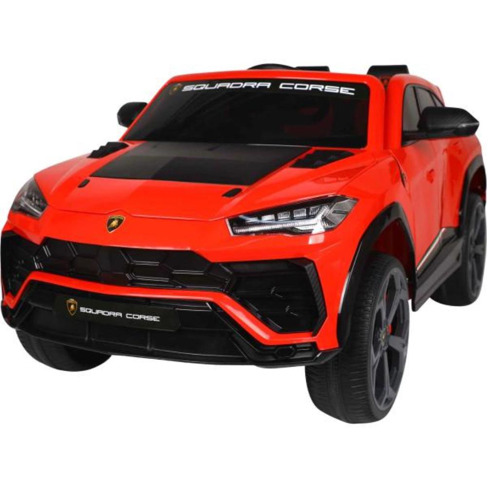 VIP STARS - Lamborghini Electric Car, Black/ Red