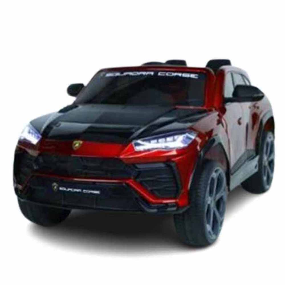 VIP STARS - Lamborghini Electric Car, Black/ Red