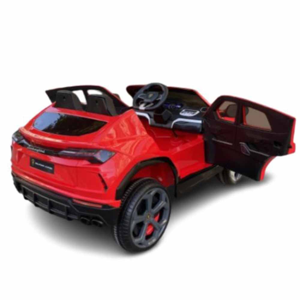 VIP STARS - Lamborghini Electric Car, Black/ Red