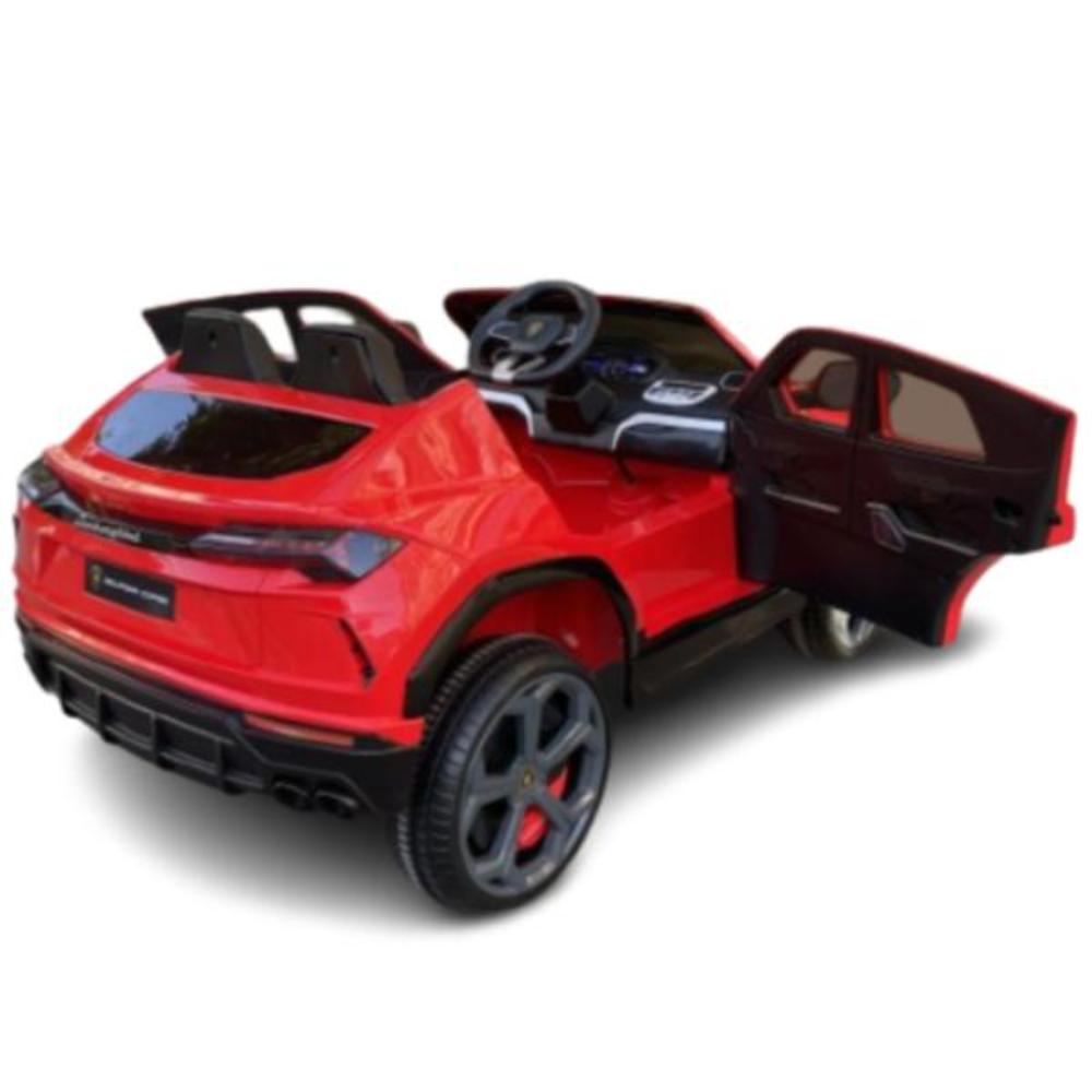 VIP STARS - Lamborghini Electric Car, Black/ Red