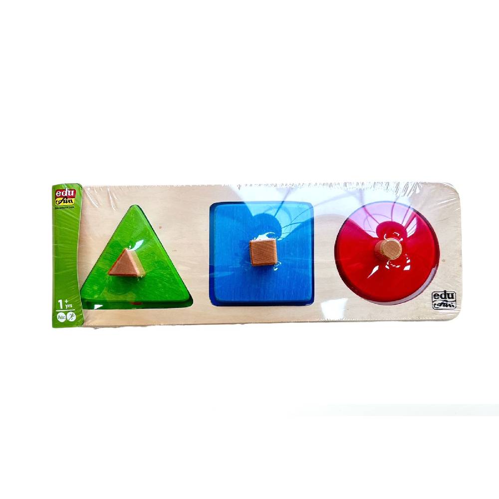 Edu Fun - Surprise Window Toy - Shapes - 4 Pcs