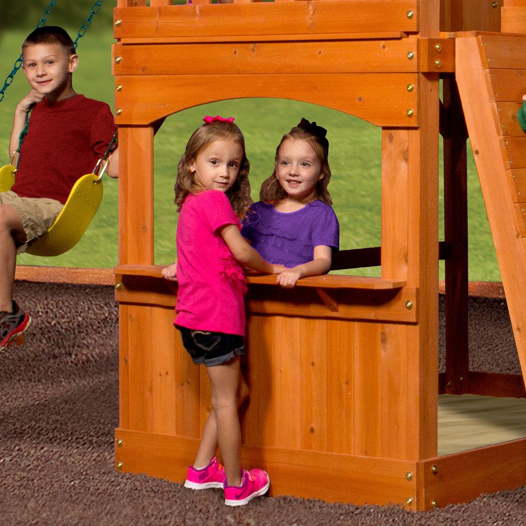 Backyard Discovery Atlantis Swing Set Babystore.ae