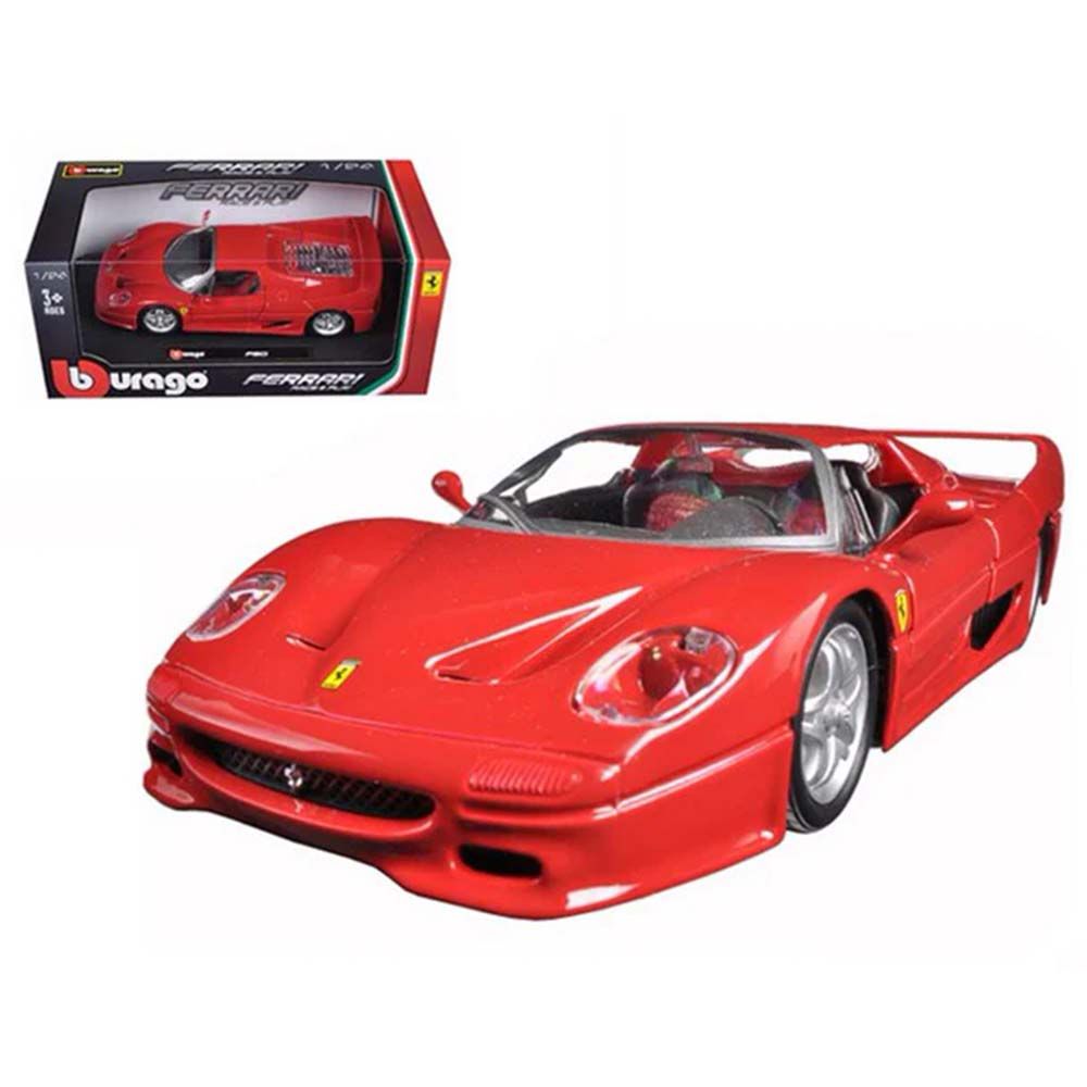 Bburago - Ferrari F50 Diecast Model Car - Red- Babystore.ae