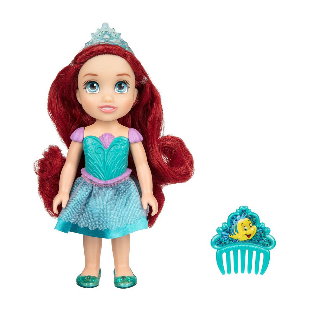 Disney Princess Petite Doll Wcomb 6 Inch Assorted Babystore ae