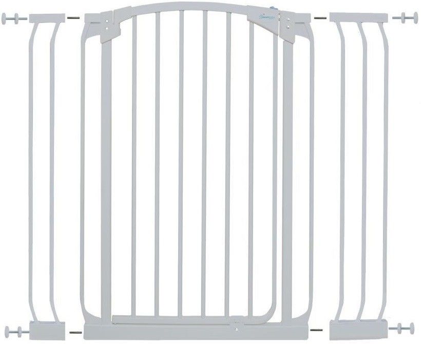 Summer infant decorative wood & best sale metal 5 foot pressure mounted gate