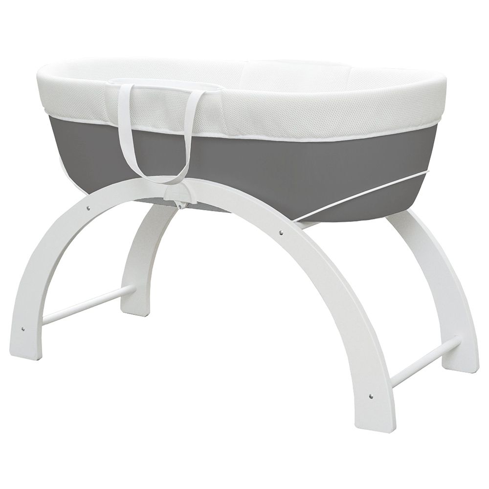 Dreami Baby Sleeper - Grey Base + 2 in 1 curve stand- Babystore.ae