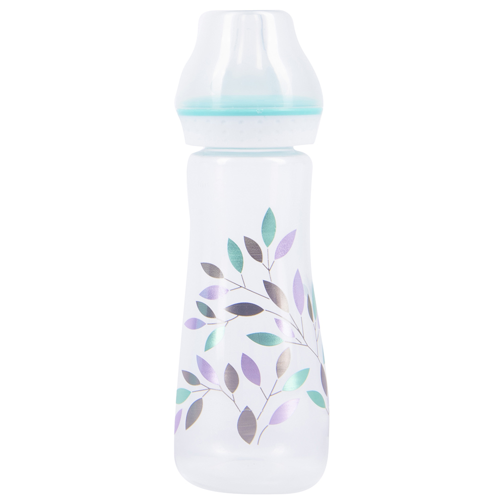 OrganicKidz Stainless Steel Wide Mouth 6M+ Baby Bottle Fast Flow
