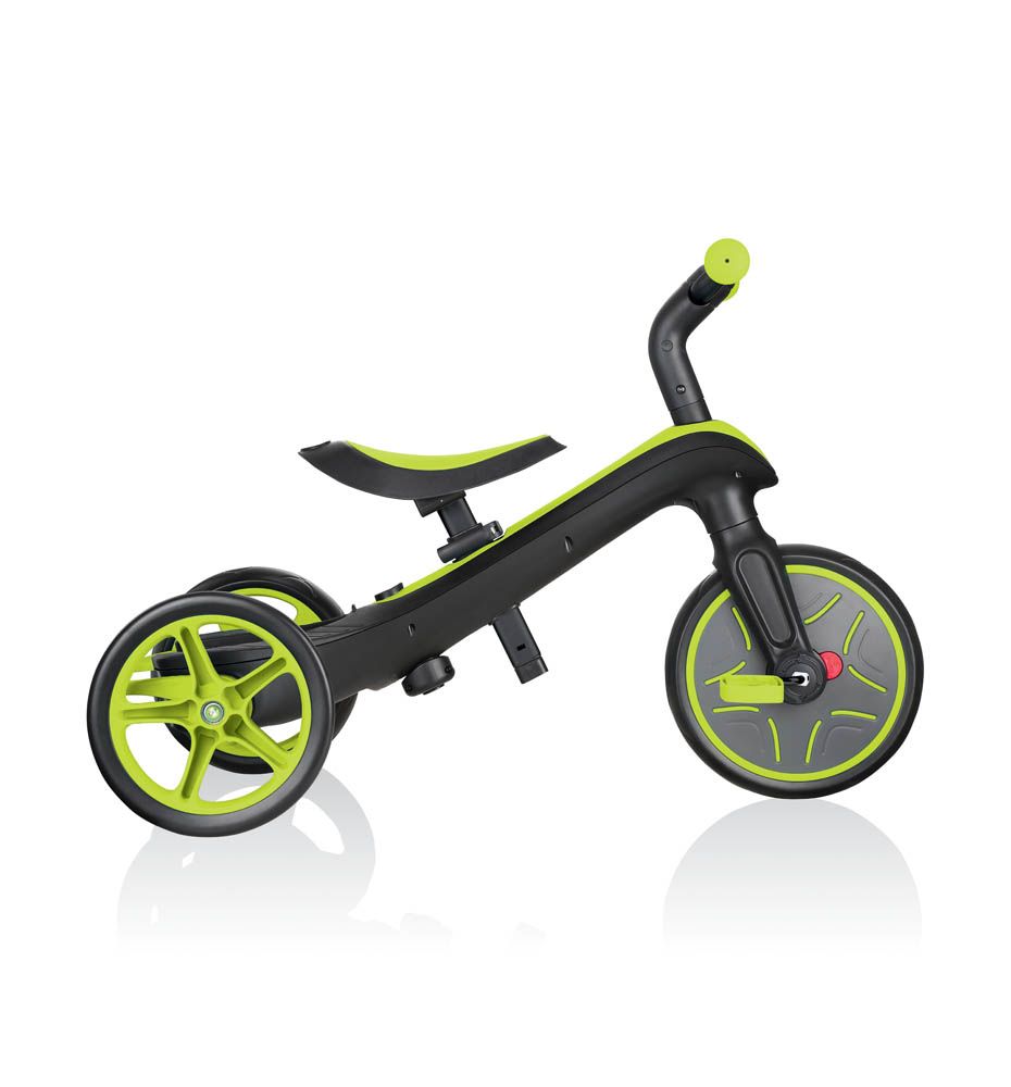 Globber - Trike Explorer 4-in-1 - Lime Green- Babystore.ae