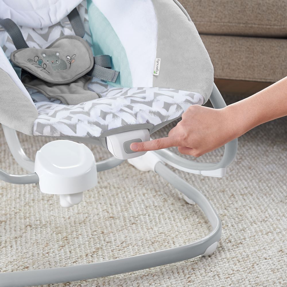 Ingenuity Simple Comfort Cradling Swing & Rocker Raylan Babystore.ae