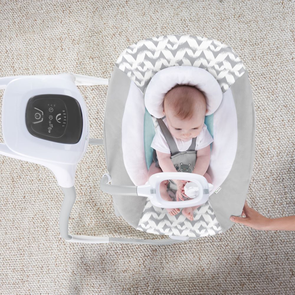 Ingenuity Simple Comfort Cradling Swing & Rocker Raylan Babystore.ae