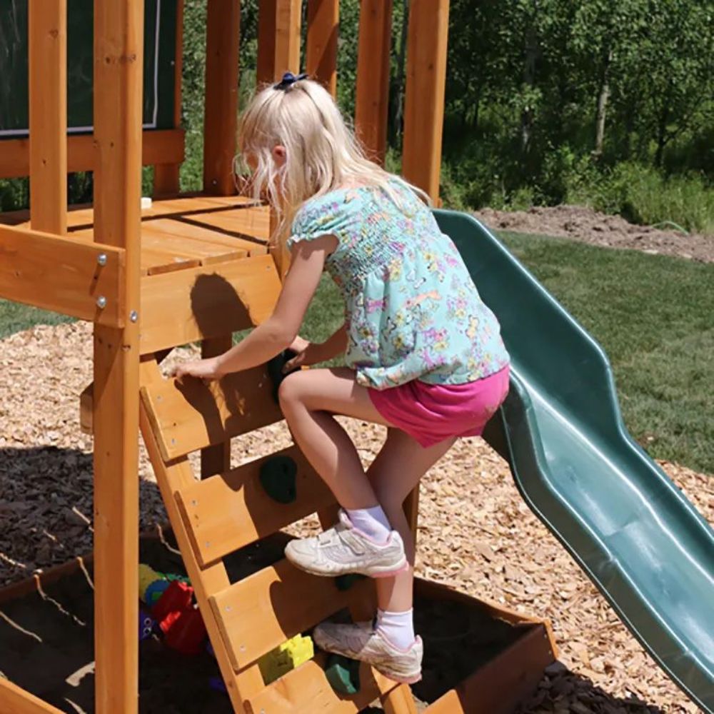 Kidkraft Ainsley Outdoor Swing Playset Babystore.ae