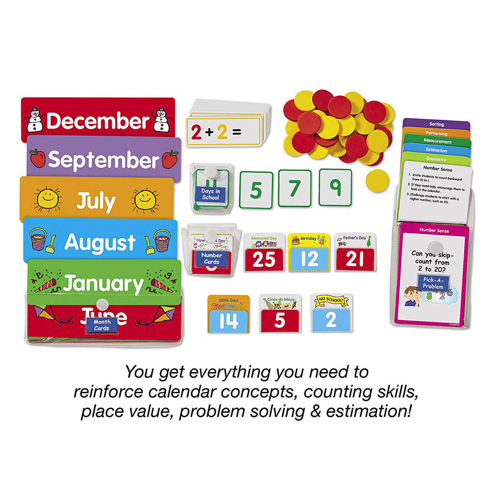 Lakeshore calendar math activity program babystore ae