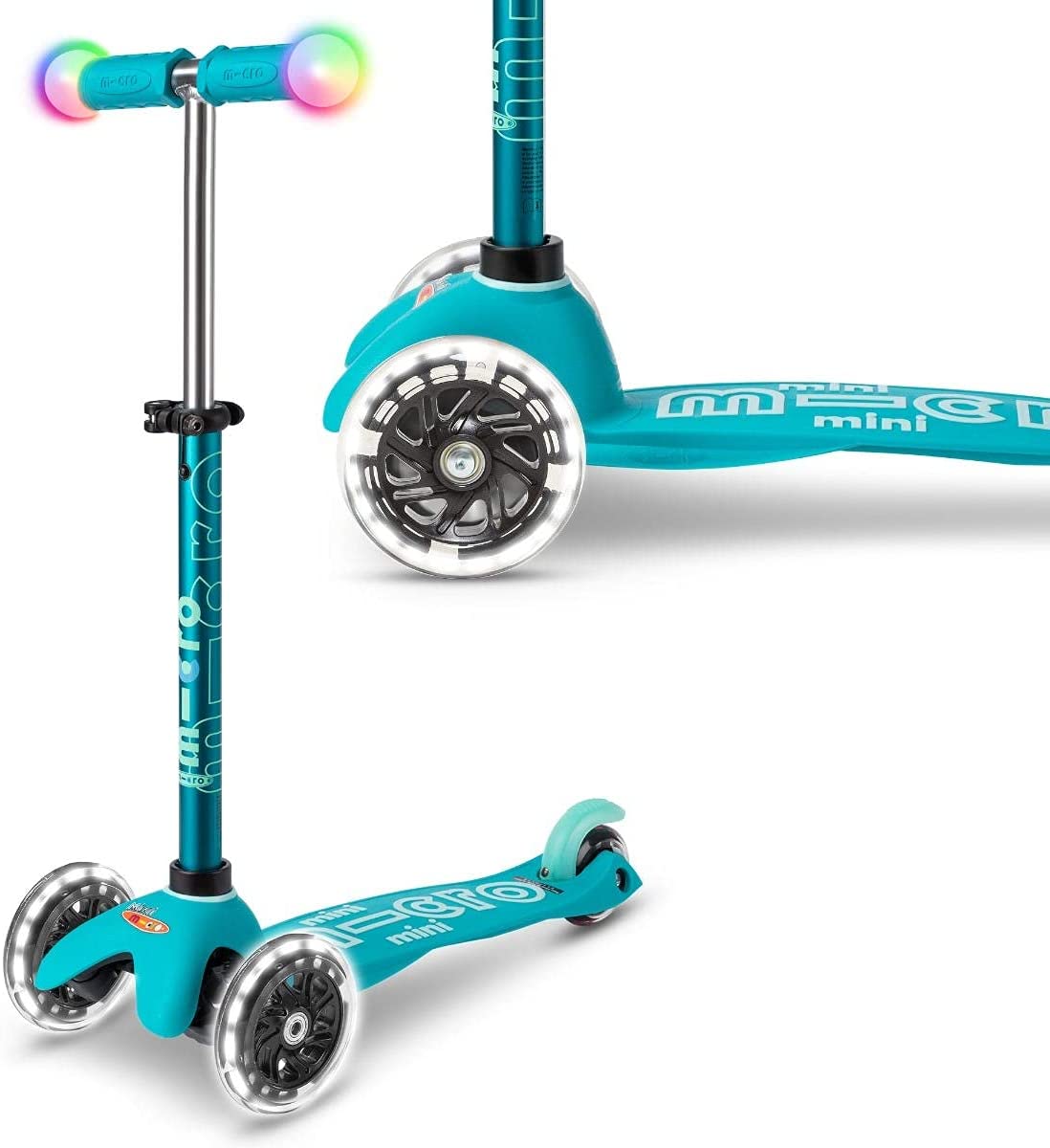 Micro Mini Deluxe Magic Scooter For Kids Aqua Babystore.ae