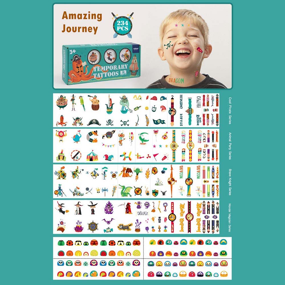MiDeer - Temporary Tattoos - Fantastic Voyage- Babystore.ae