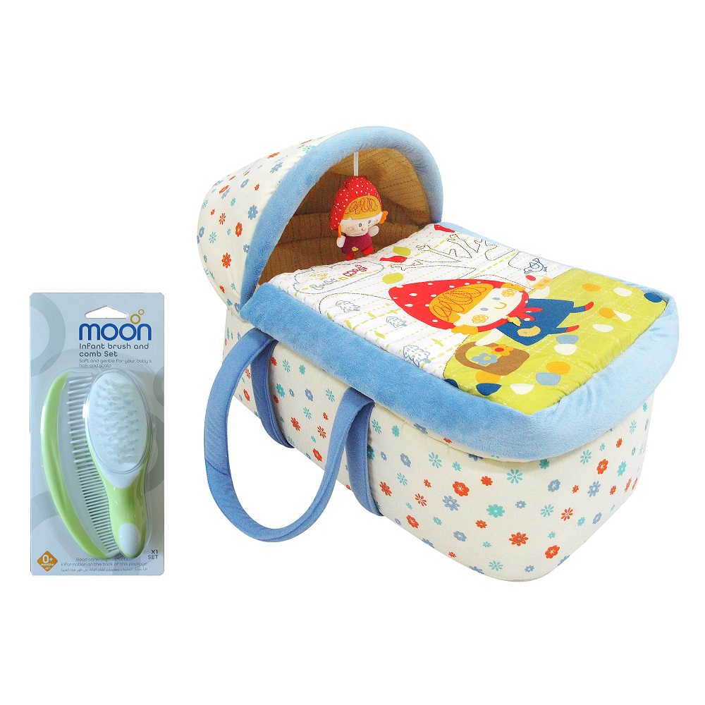 Moon Moses Basket Honey Bear Babystore.ae