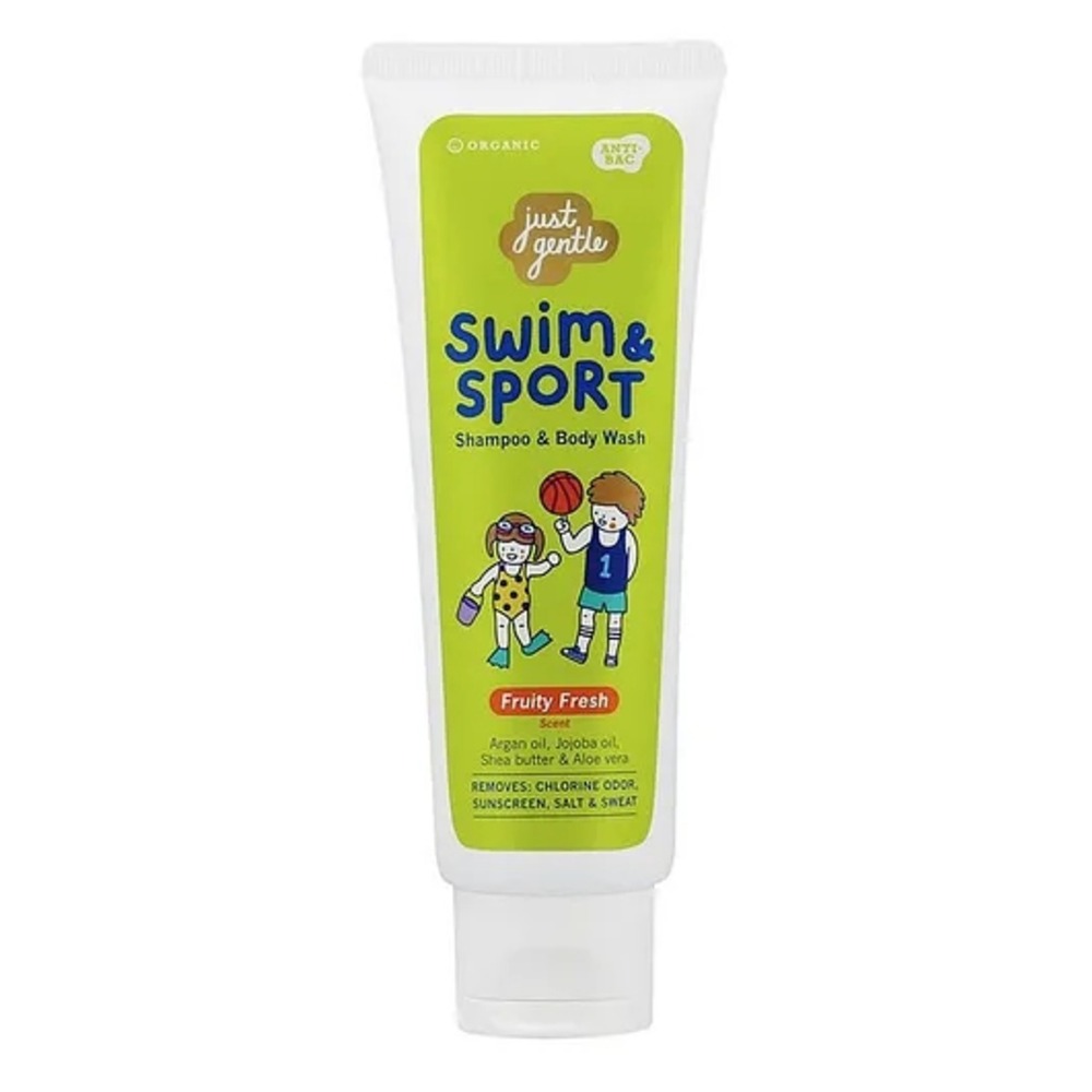 Just Gentle Swim & Sport Shampoo and Body Wash - 180ml