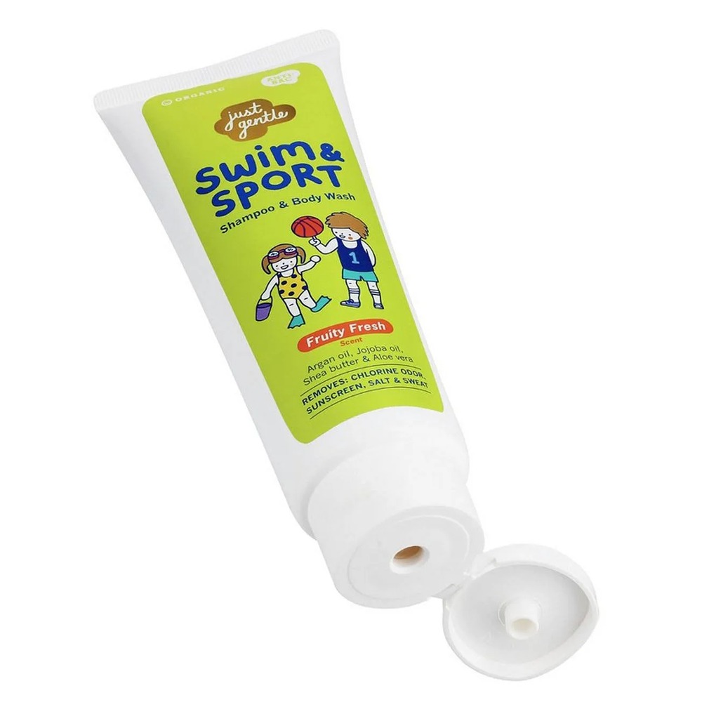 Just Gentle Swim & Sport Shampoo and Body Wash - 180ml