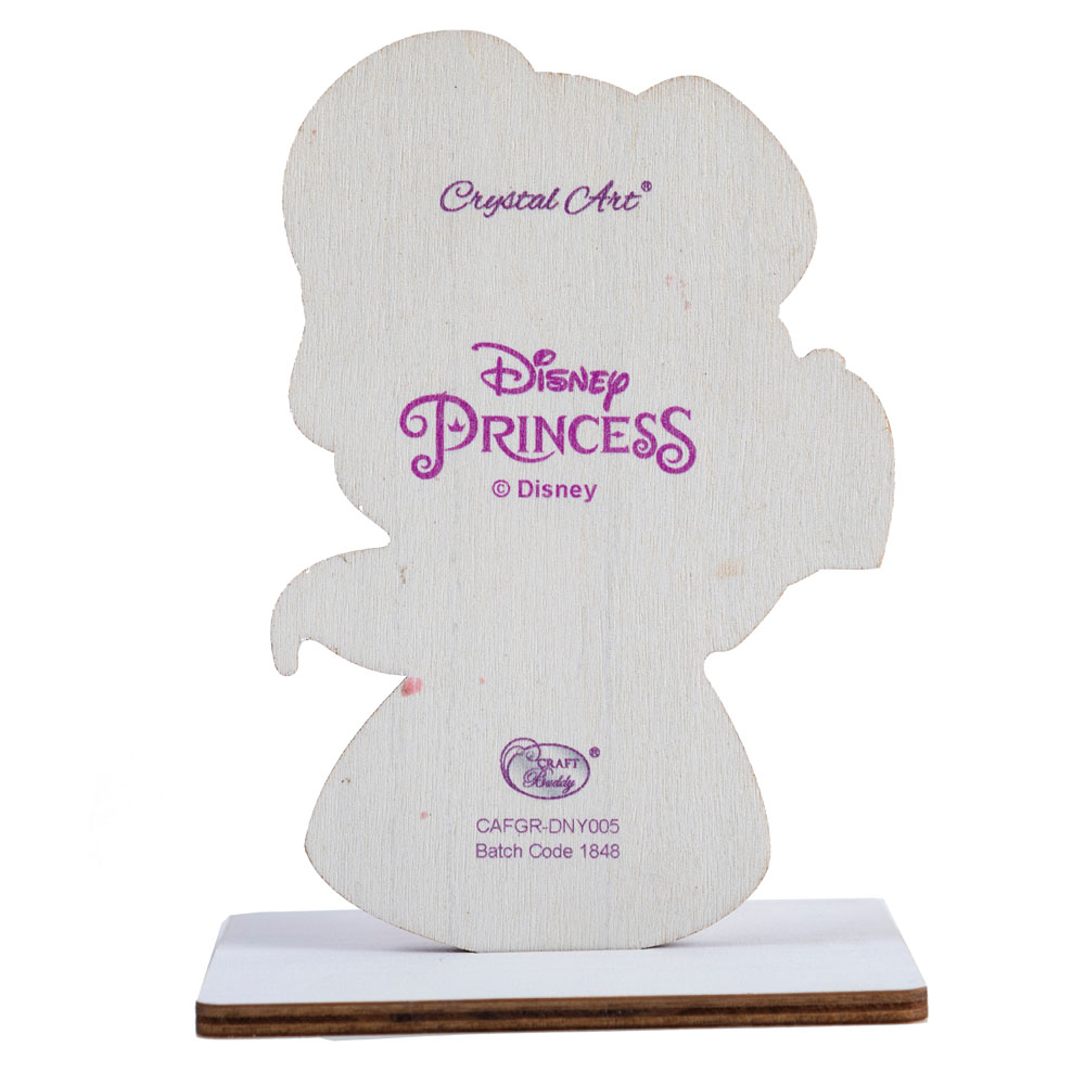 Craft Buddy - Bella Crystal Art Buddy Kit – Quick & Easy Disney Craft for Ages 6+ | Sparkling Collectible Display
