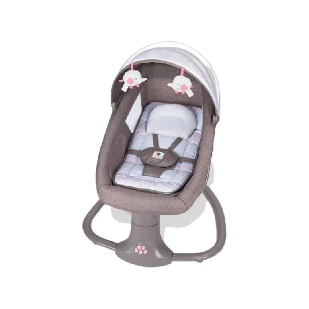 Baby Swing Bassinet Cardle Bed 3 In 1 For Newborn To Toddler -Beige