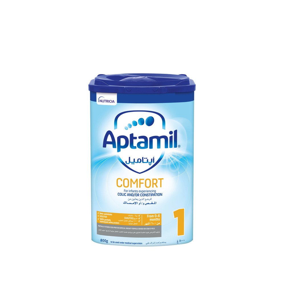 Aptamil comfort 1 formula mlk powder 0 6 months 800 g