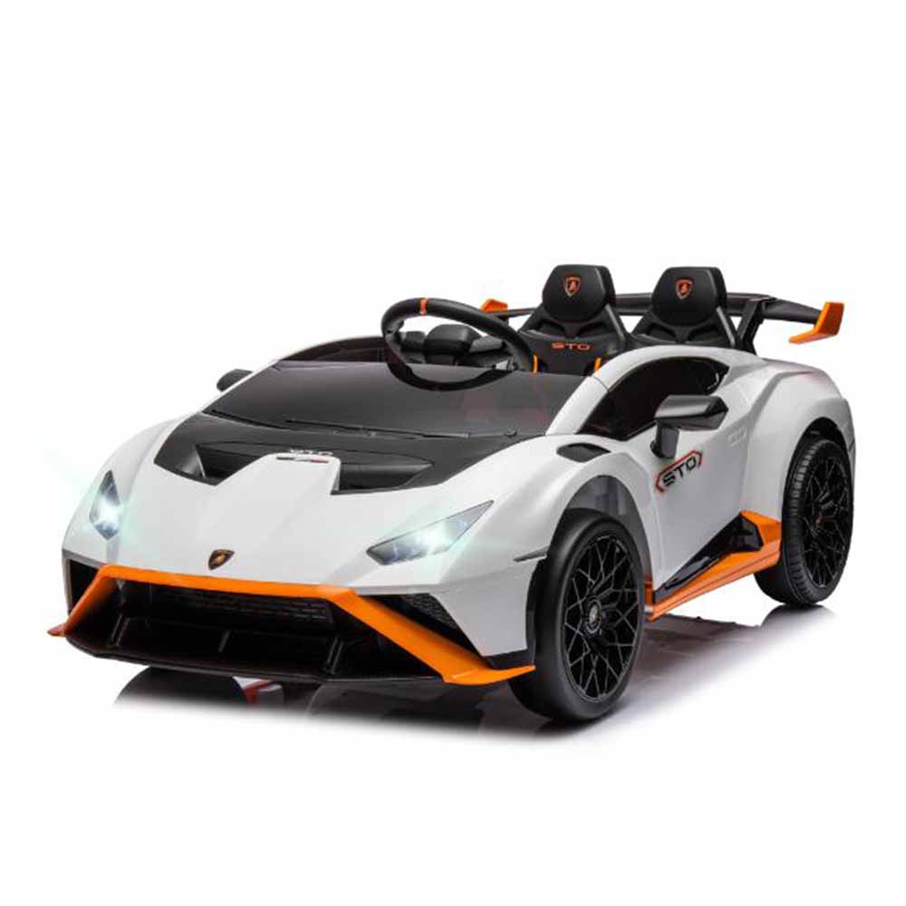 VIP STARS - Lamborghini Electric Car, White