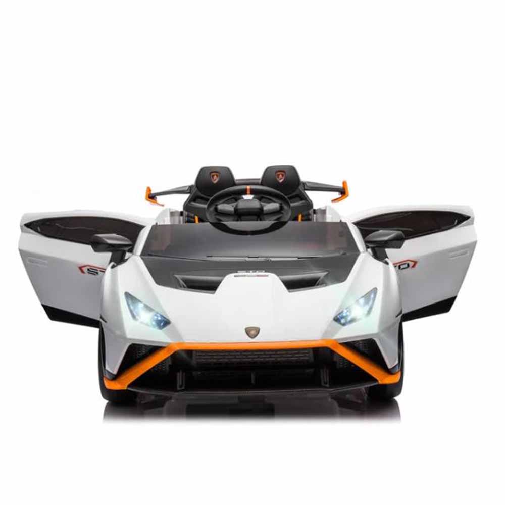 VIP STARS - Lamborghini Electric Car, White