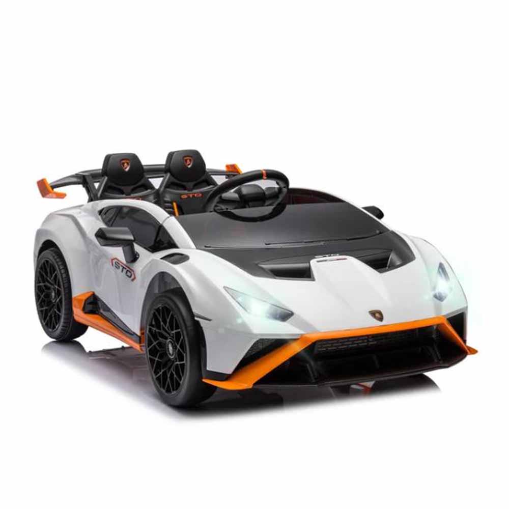 VIP STARS - Lamborghini Electric Car, White