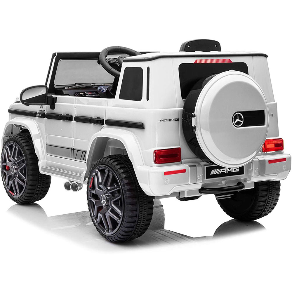 Mercedes-Benz - Electric G63 Rideon Jeep 12V - White