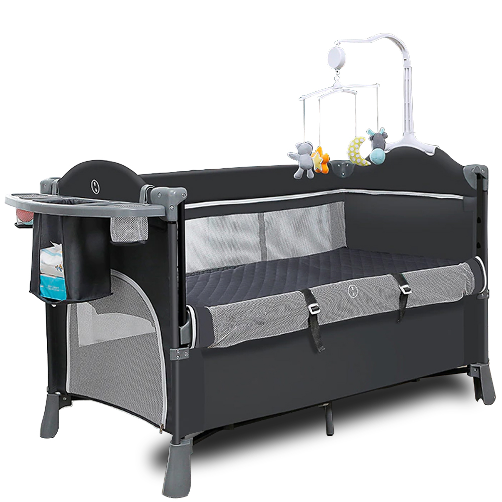 Pack and deals play baby bed