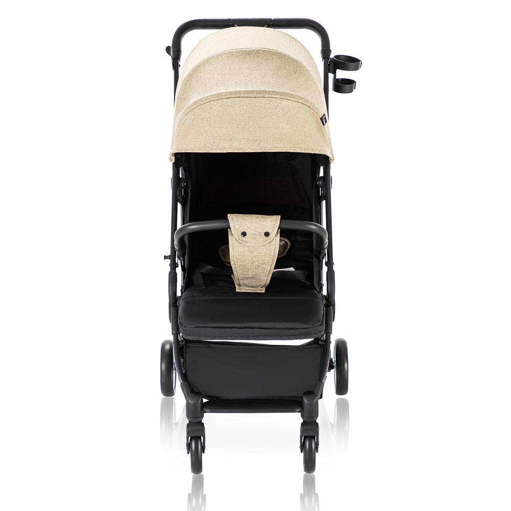Teknum - Travel Cabin Stroller with Coffee Cup Holder - Ivory