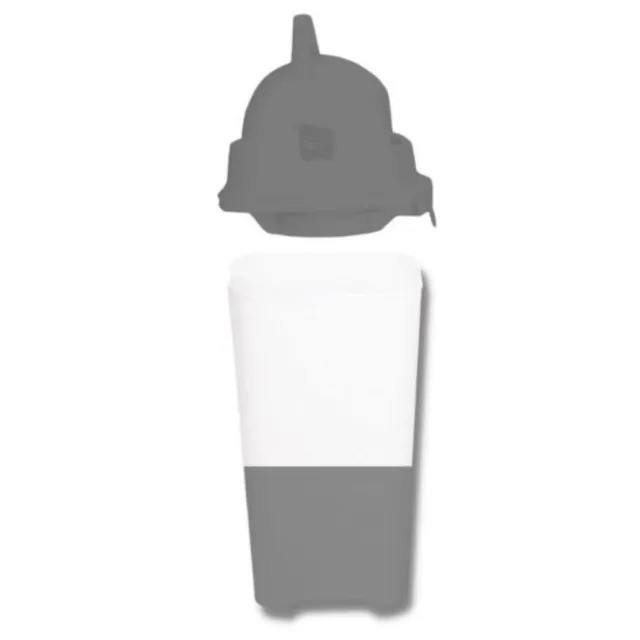 Diaper Champ - Maxi Upgrade Set - Odourless Diaper Pail - White