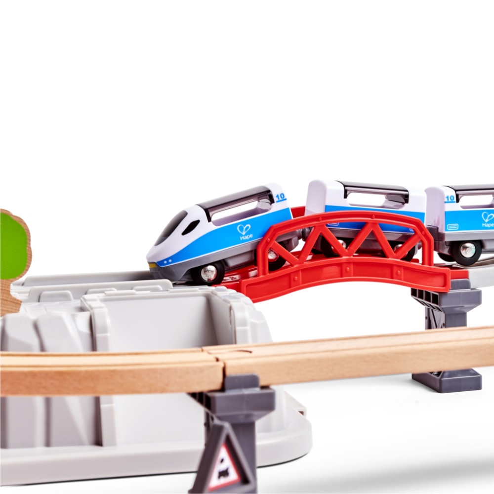 Hape - City Train Bucket Railway Set - 48 Pieces