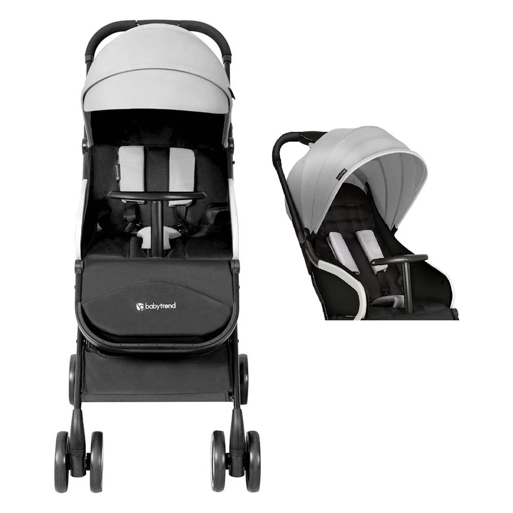 Baby Trend - Single Stroller - Black/Grey