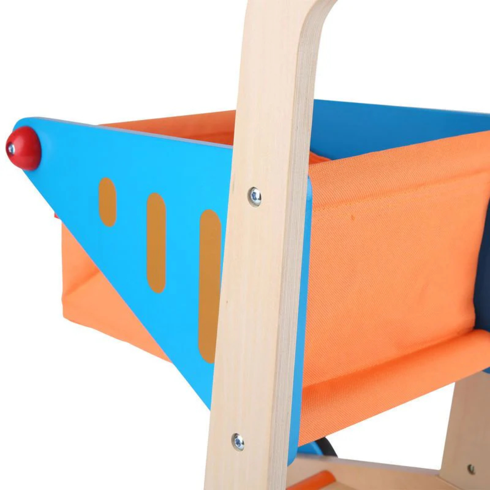 Hape Wooden Shopping Cart Play Set