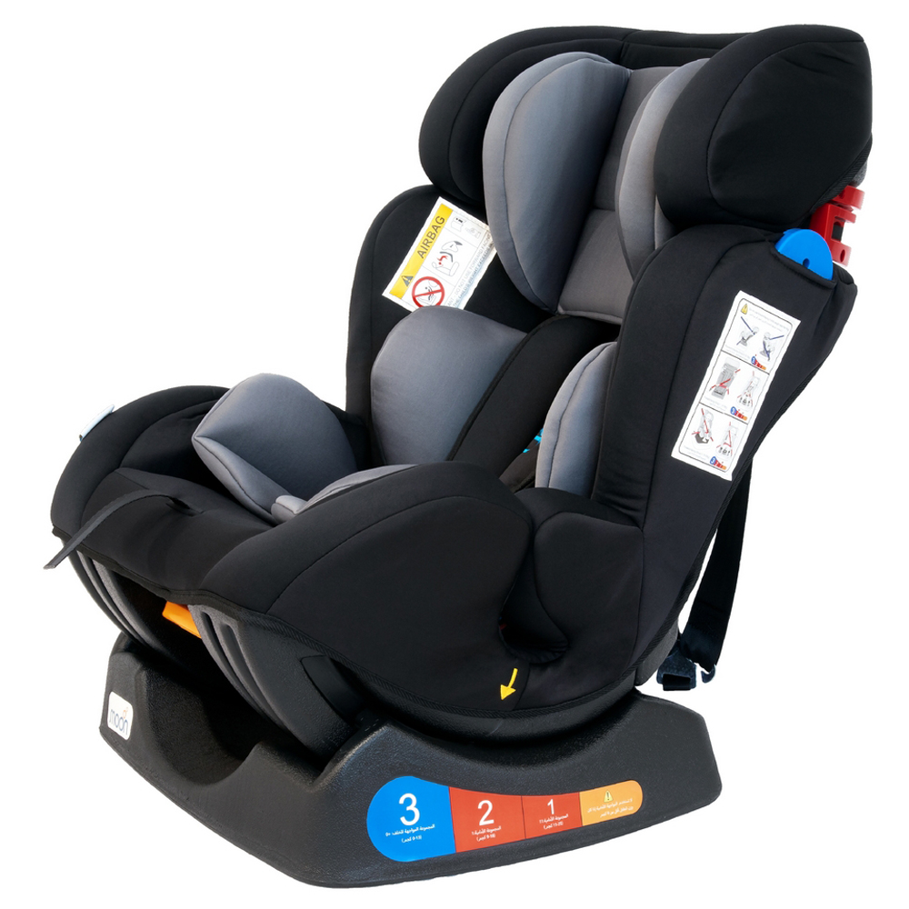 Moon - Sumo Baby/Infant Car Seat 0-6 Years Upto 25 Kg Black
