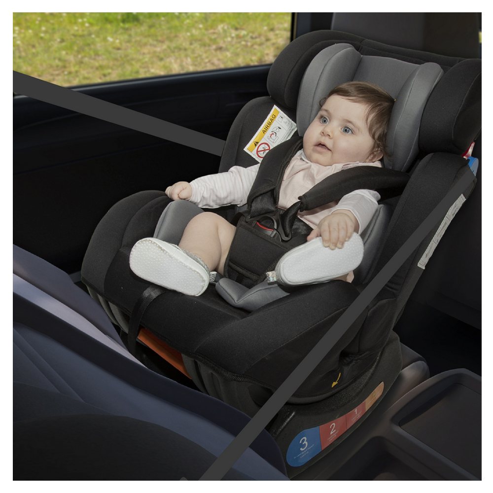 Moon - Sumo Baby/Infant Car Seat 0-6 Years Upto 25 Kg Black