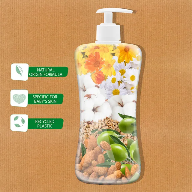 Chicco Baby Moments Shampoo No-Tears for Baby Skin 0m+ 500ml