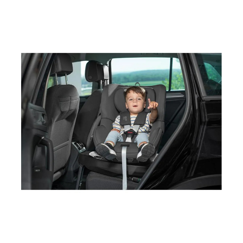 Britax Romer - Dualfix M Plus Carseat With 360 Degree Rotation, Capacity Upto 20 Kg, 3 Months - 4 years - Space Black