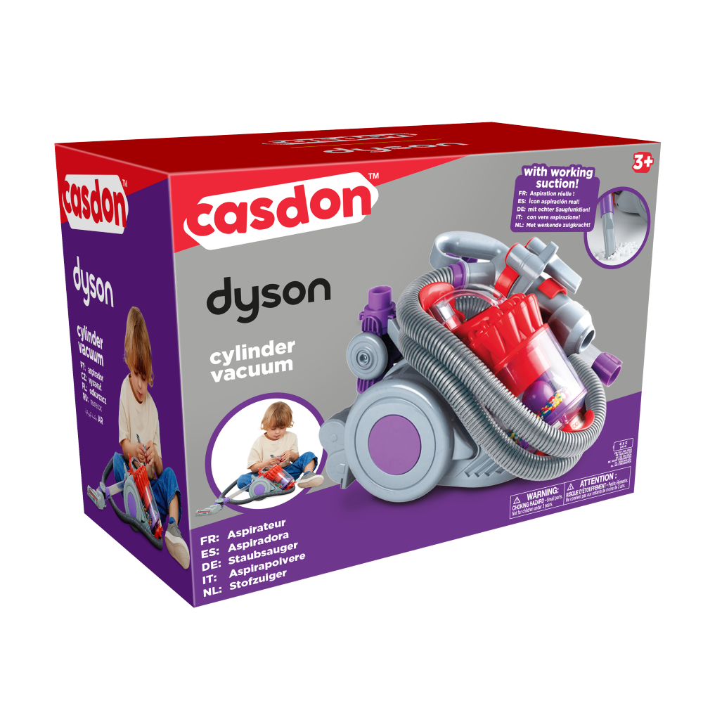 Casdon - Dyson DC22 Toy Vacuum for Realistic Play for Kids 3+