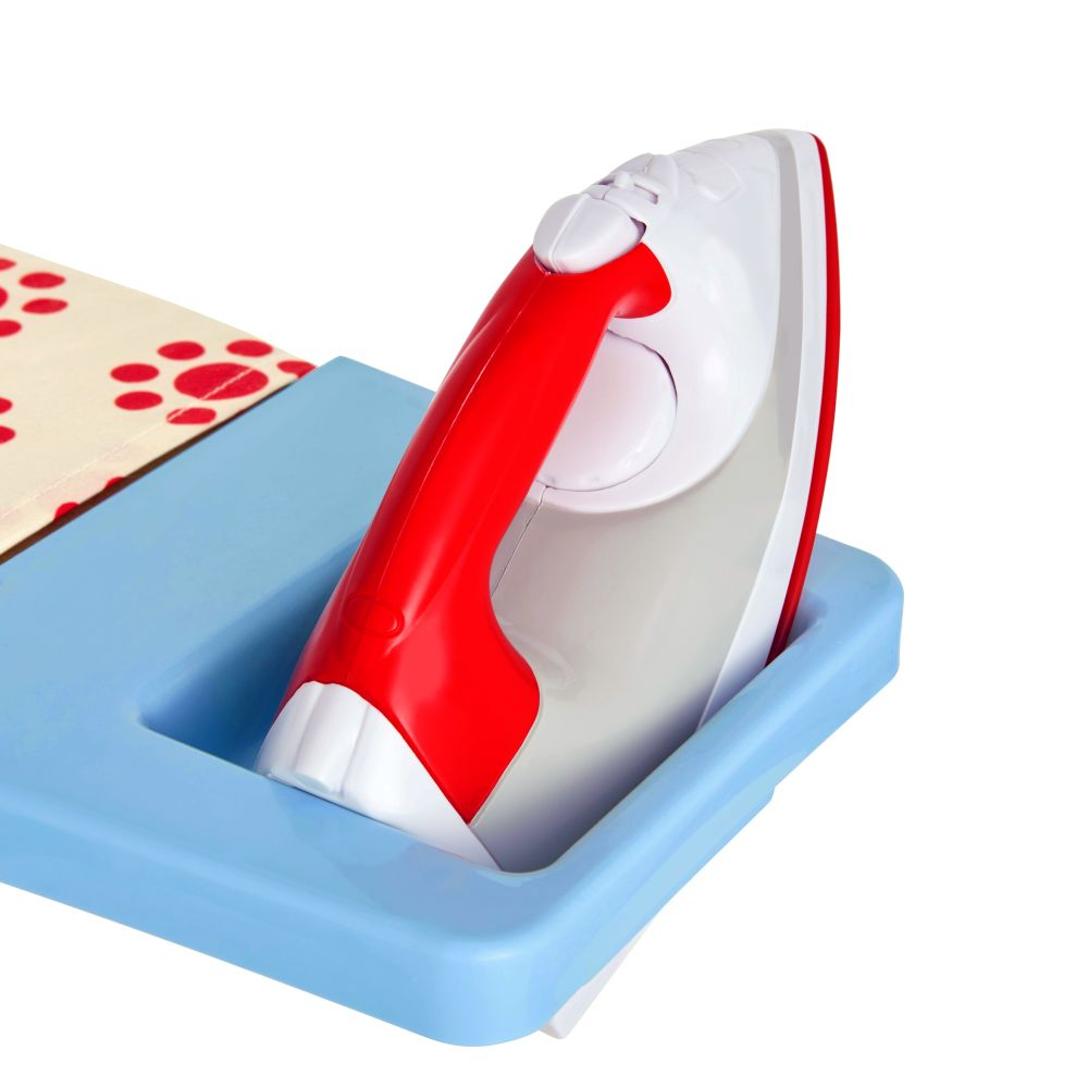 Casdon - Ironing Set Toy: Iron, board, airer, and hangers, 3+