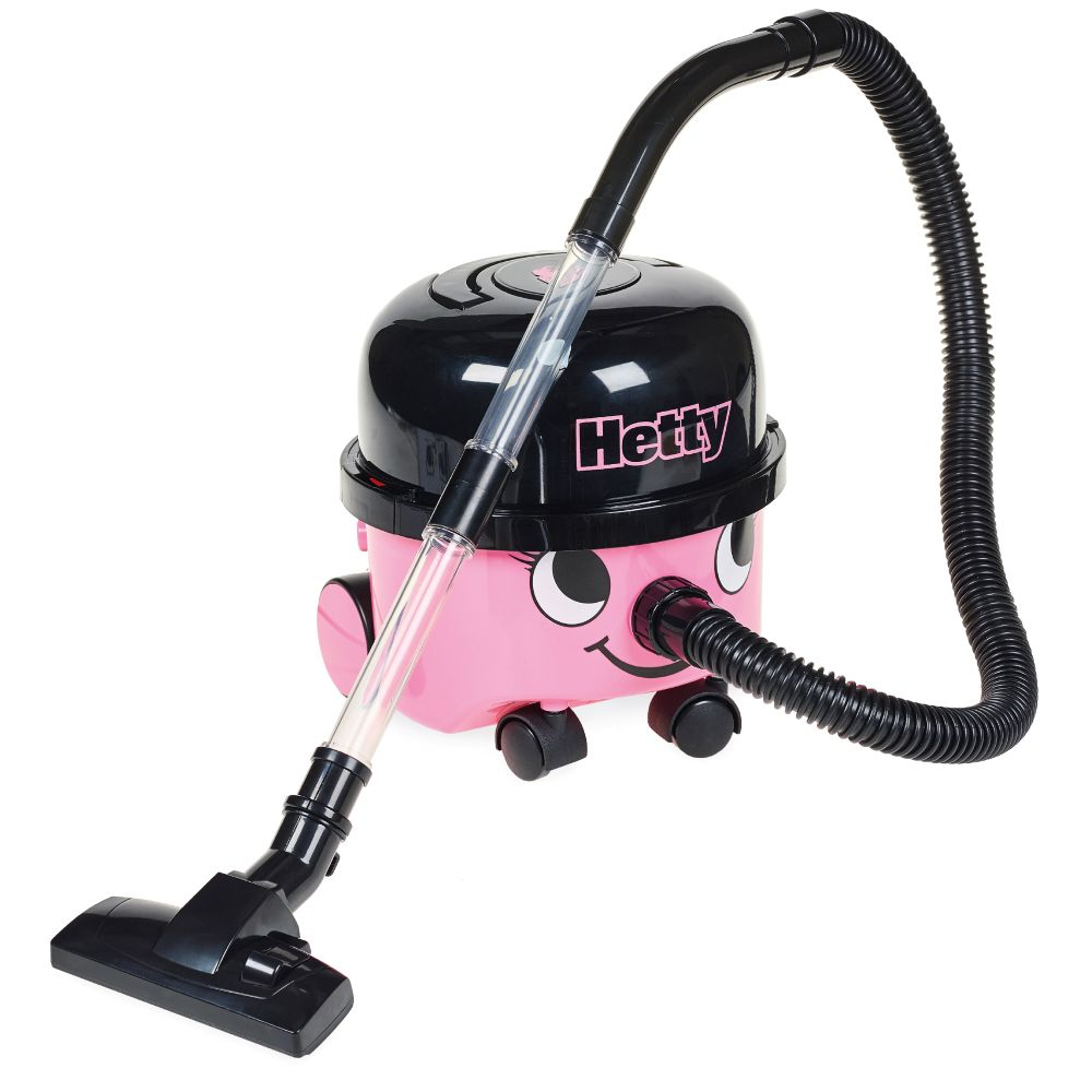 Casdon - Hetty Vacuum Cleaner Toy for Kids 3+, Pink