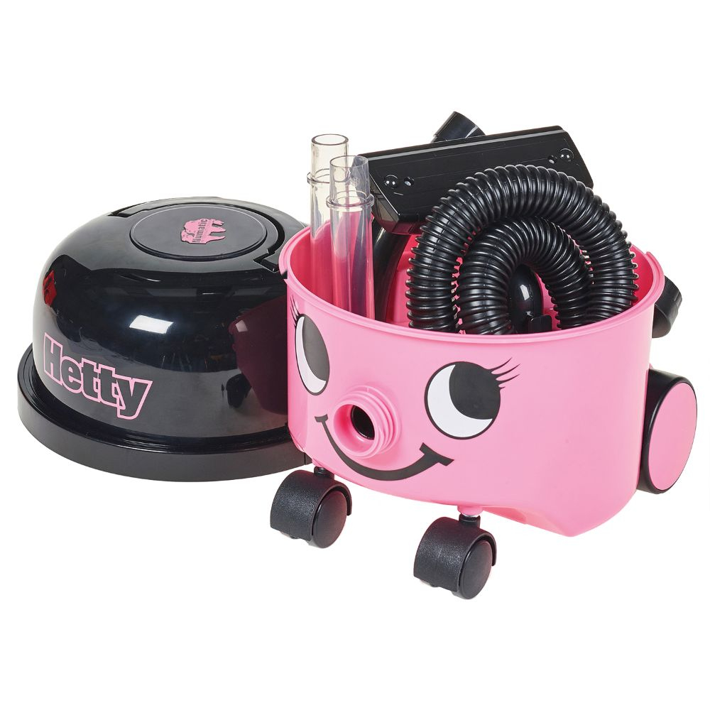 Casdon - Hetty Vacuum Cleaner Toy for Kids 3+, Pink