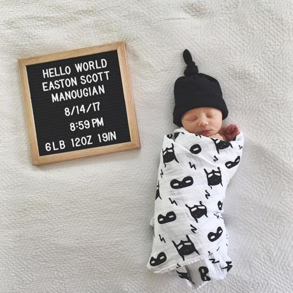 Sybil’s - Baby Swaddle Blanket – Ultra-Soft Bamboo Cotton